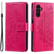 GS Ovitek za Samsung Galaxy A35 5G, Mandala, roza
