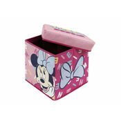 Arditex Škatla za shranjevanje s pokrovom / stolček 2v1 MINNIE MOUSE, WD14424