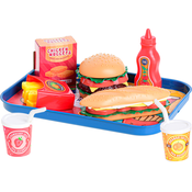 Set za hitro prehrano s pladnjem 26x19 cm 26 kosov