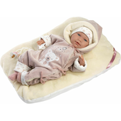 Llorens 74106 NEW BORN - realisticna beba lutka sa zvukovima i tijelom od mekane tkanine - 42
