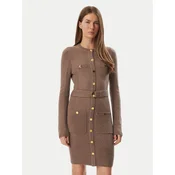 Marciano Guess Pletena obleka 5BGK43 5893Z Rjava Regular Fit