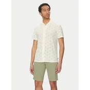 INDICODE Srajca Injerry 20-612 Écru Regular Fit