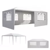 Paviljon za zabave NEAPOL, 3x6m, bel Jurhan