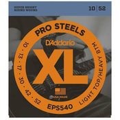 DAddario EPS540 ProSteels Light Top/Heavy Bottom 10-52