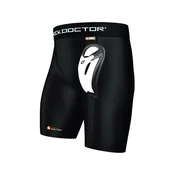 Kompresijske kratke hlače s suspenzorjem Shock Doctor BioFlex Cup Black Senior XL