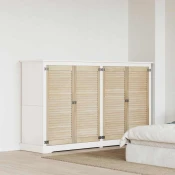 Ormarna vrata s vratima 4 pcs Prirodna 49,5 x 2,1 x 110 cm