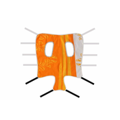 Dogextreme Pooperativna zaščitna obleka za srednje velike in velike pse, pooperativna majica velika, Array 71 cm, prsni obseg: 65-95 cm
