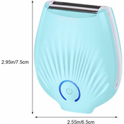 Dardanar Akumulatorski epilator za ženske, električni brivnik za noge, pazduhe, vrat, ustnice in predel bikinija, (21199589)