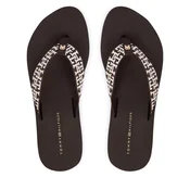 Japonke Tommy Hilfiger Mono Wedge Summer Sandal FW0FW09696 Rjava