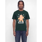 JACK & JONES Majica JJXMAS FUN pueblo/temno zelena/rdeča/bela