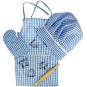 BIGJIGS TOYS Modri komplet kuharjev