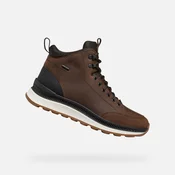 Brown mens ankle boots Geox Spherica Actif X2 - Men