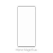 FixPremium FullCover Glass - Kaljeno steklo za Honor Magic5 Lite