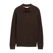 TOM TAILOR Pulover temno rjava