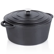 Northix Litoželezni lonec s pokrovom, 28 cm, prostornina 5,9 L