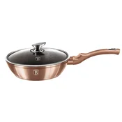 Berlingerhaus Globoka ponev s pokrovom, 24 cm, Rosegold Metallic Line