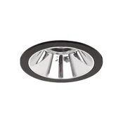 BRUMBERG Apollo Mini, reflektor gladek, okrogel, 3.000 K črn - Študija/pisarna - Sodobni - črna - Aluminij