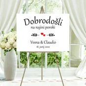 Tabla dobrodošlice TABPOR 105