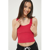Top Abercrombie & Fitch ženski, roza barva