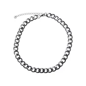 Large Chain Necklace - Silver Color