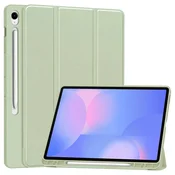 Etui Techsuit Flex Trifold z držalom za pisalo za Samsung Galaxy Tab S10 FE Plus - matcha green