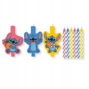 Procos Rojstnodnevne svečke - Stitch 9 kos