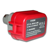 VHBW Kompatibilna baterija za Makita 9100/9101/9102, 9.6 V, 3.0 Ah