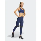 ADIDAS PERFORMANCE Športne hlače  temno modra / bela