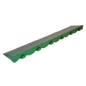ONEK PVC završetak za podne obloge muški PIASTRELLA 40 x 10 cm x 3.3 cm – zelena