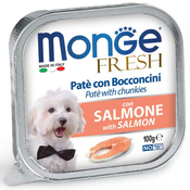 Monge Fresh Pate, komadici s lososom, 100 gr