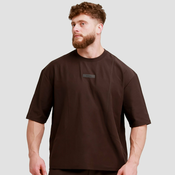 GymBeam Ohlapna majica s kratkimi rokavi Unstoppable Brown