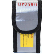 YUNIQUE GREEN-CLEAN Varnostna torba za Lipo baterije, 1 kos, negorljiv in protieksplozijski material, dimenzije 64X50x95 mm - zaščitni ovoj za polnjenje in transport Lipo baterij