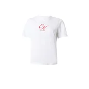Calvin Klein Jeans Majica živo rdeča/bela