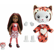 Mattel Barbie Cutie Reveal Chelsea v kostýme - Maciatko v cervenom kostýme pandy