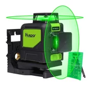 HUEPAR 2x 360 stopinjski ZELENI rotacijski 8 linijski nivelir, (20552748)