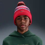 Nike Peak Older Kids Standard Cuff Beanie - Red