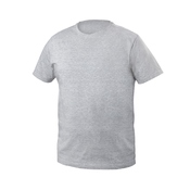 HOEGERT T-SHIRT, 100% BOMBAŽ, SIVA