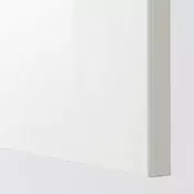 METOD Ug. podni ormaric s izvlac. umet., bela/Ringhult bela, 128x68 cm
