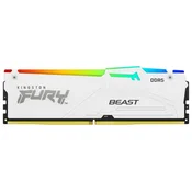 KINGSTON DIMM DDR5 32GB 5600MT s KF556C36BWEA-32 Fury Beast RGB White Expo (MEM02431)