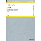 PEPUSCH:SONATA G-DUR SOPRANBLOCKFLOTE UND KLAVIER