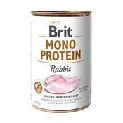 Ekonomično pakiranje Brit Mono Protein 12 x 400 g  - Kunić