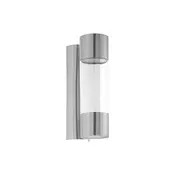 Eglo Robledo spoljna zidna lampa/2, led, 2x3,7w, inox/plastika