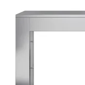 Stalak za drva za ogrjev 60 x 40 x 60 cm od pocincanog celika