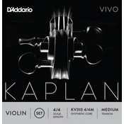 DAddario KV310 4/4M Violinska struna