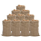 Jutene vrece 10 kom 65 x 135 cm 100% juta 340 g/m2