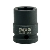 KRATKI UDARNI NASTAVEK 6-KONIČNI 1/2 18 mm YATO