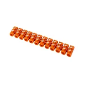 Simet Termoplastični navojni priključni blok LTF12-6.0 oranžen, STANDARD