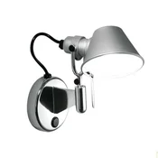 TOLOMEO MICRO FARETTO ZIDNA LED SVJETILJKA 267lm ALUMINIJ/BEZ PREKIDACA