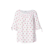 Hailys Bluza Lo44tta rdeča / bela