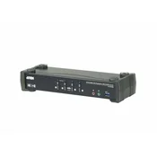 shumee Aten KVMP stikalo 4-port MST USB 3.0 4K DisplayPort, CS1924M-AT-G